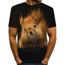 Load image into Gallery viewer, Men's Squirrel T Shirt 3D Print