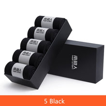 Load image into Gallery viewer, 5 Pairs /Pack Men Cotton Socks Breathable