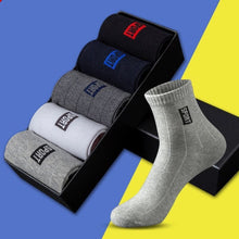 Load image into Gallery viewer, 5 Pairs /Pack Men Cotton Socks Breathable