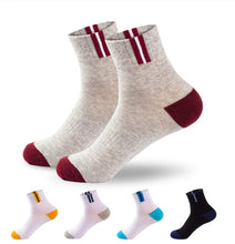 Load image into Gallery viewer, 5 Pairs /Pack Men Cotton Socks Breathable