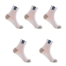 Load image into Gallery viewer, 5 Pairs /Pack Men Cotton Socks Breathable