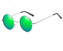 Load image into Gallery viewer, Mden's Retro Vintage Round Polarized Sunglasses