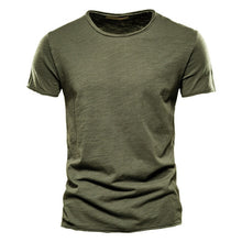 Load image into Gallery viewer, 100% Cotton Men's T-shirt V-neck